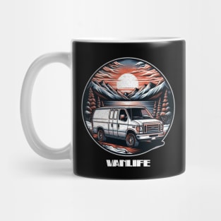 Snow vanlife Mug